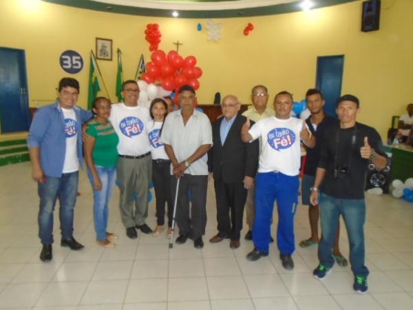 Moura F&eacute; tem candidatura oficializada em conven&ccedil;&atilde;o do PMB.(Imagem:FlorianoNews)