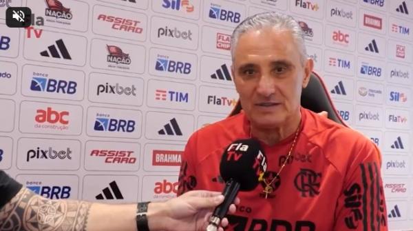 Tite tem primeiro dia de trabalho no Flamengo e n&atilde;o descarta t&iacute;tulo no Brasileir&atilde;o.(Imagem:Reprodu&ccedil;&atilde;o)