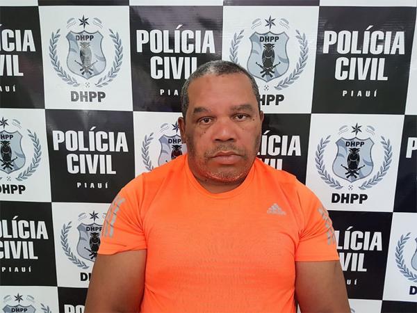 Suspeito de atear fogo em casal &eacute; preso em Teresina.(Imagem:Divulga&ccedil;&atilde;o/Pol&iacute;cia Civil)