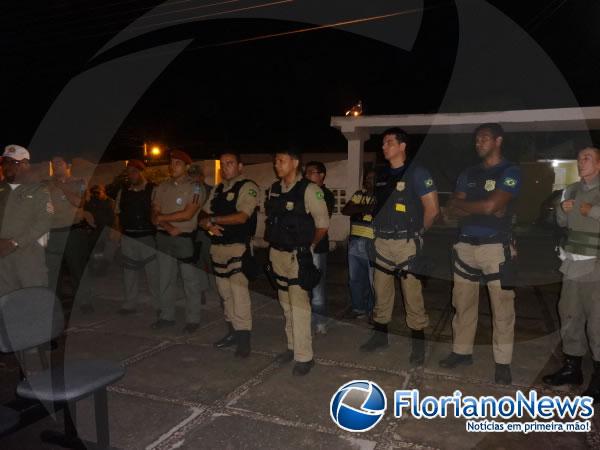 &Oacute;rg&atilde;os de seguran&ccedil;a realizaram Opera&ccedil;&atilde;o &Oacute;rf&atilde;o em Floriano.(Imagem:FlorianoNews)