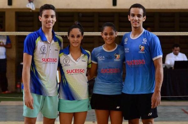 Piauienses representam Brasil no Pan-Americano adulto de badminton