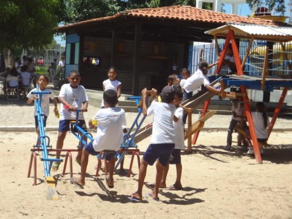 Realizado em Floriano integração com alunos do Programa Segundo Tempo