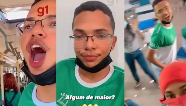 Estudante é transferido após viralizar com vídeos na escola e ganhar 10 mil seguidores