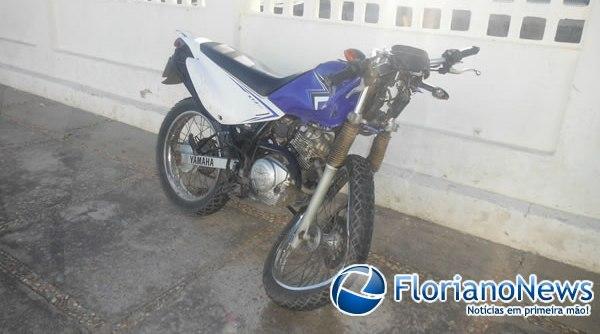 Motoqueiro fica ferido e homem &eacute; preso por embriaguez ap&oacute;s acidente.(Imagem:FlorianoNews)
