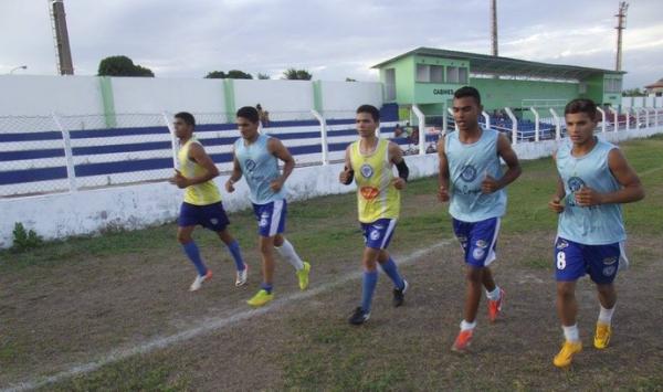 Equipe treinava para participar da Copa S&atilde;o Paulo Futebol J&uacute;nior.(Imagem:Gil Galv&atilde;o)
