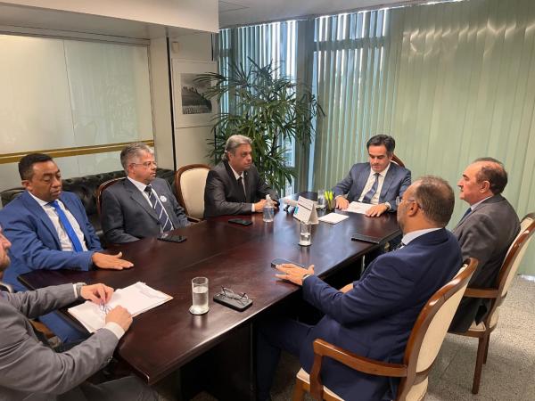 Poderes legislativo e Executivo de Floriano se unem em busca de emendas em Brasília.(Imagem:CMF)