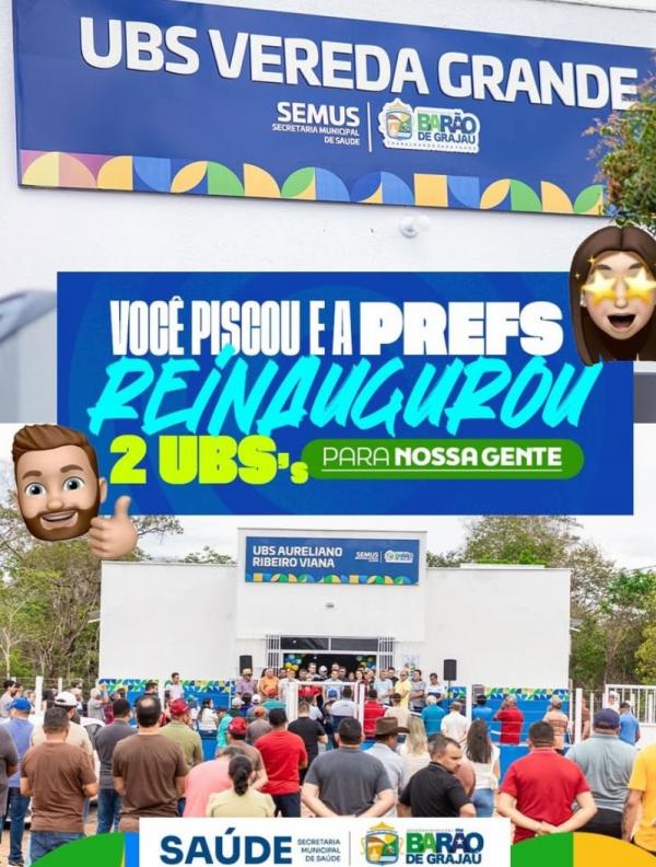 Mais saúde para o povo de Barão de Grajaú