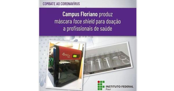 Impressora 3D do IFPI, Campus Floriano x COVID-19