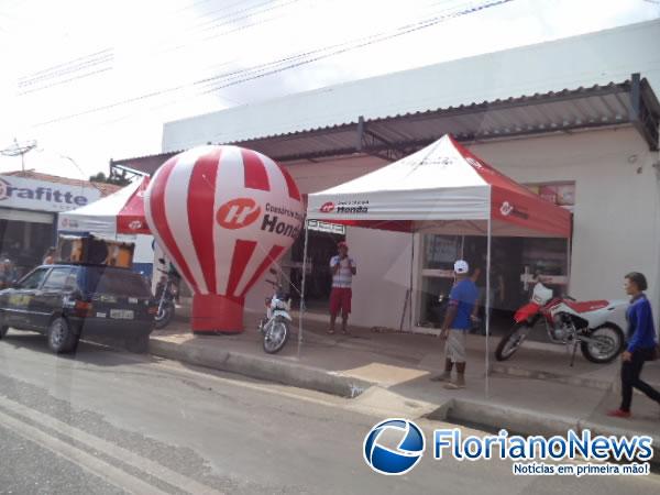 Cajueiro Motos inaugura nova concession&aacute;ria em &Aacute;gua Branca.(Imagem:FlorianoNews)