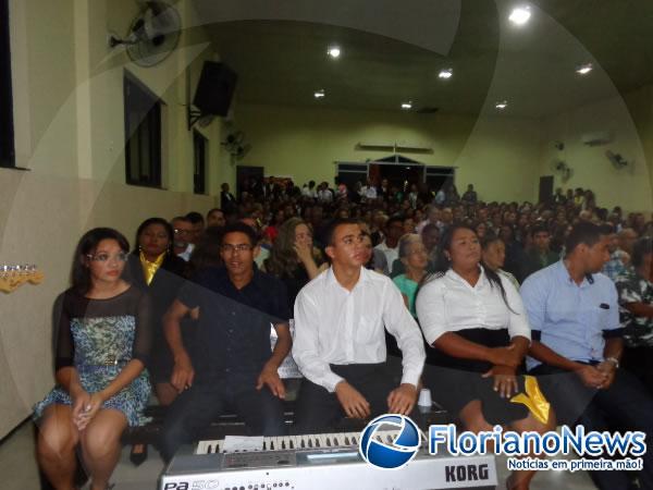 Igreja Batista deu in&iacute;cio &agrave;s comemora&ccedil;&otilde;es alusivas ao centen&aacute;rio.(Imagem:FlorianoNews)