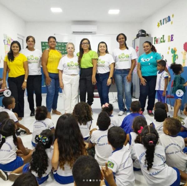 Educação Ambiental promove palestras e atividades para alunos das escolas municipais de Floriano