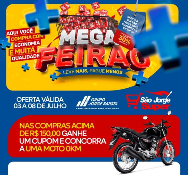 Mega Feirão Leve Mais, Pague Menos, traz grandes ofertas no São Jorge Super