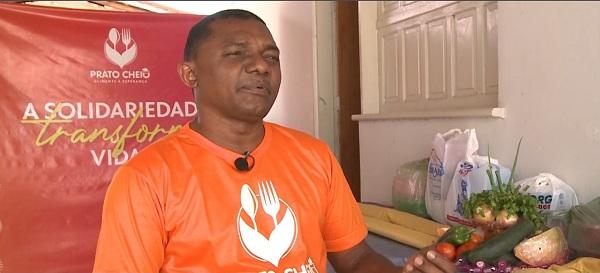Francisco Pereira &eacute; o coordenador da entidade.(Imagem:Prato Cheio/Rede Clube)