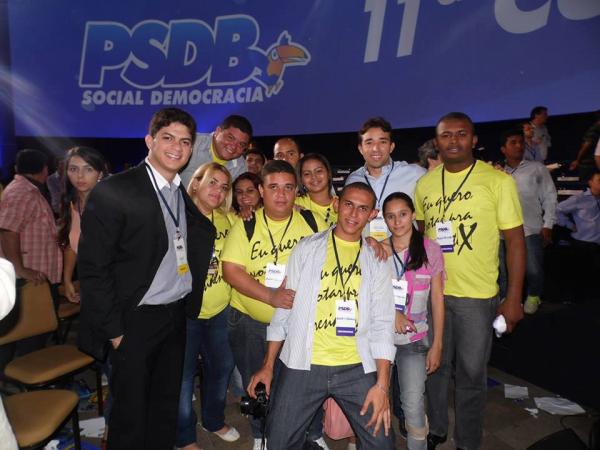 En&eacute;as Maia participa da 11&ordf; Conven&ccedil;&atilde;o Nacional do PSDB.(Imagem:Assessoria de Comunica&ccedil;&atilde;o)