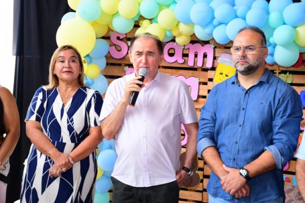 Aula Inaugural marca início do Ano Letivo na rede municipal de ensino de Floriano(Imagem:Secom)