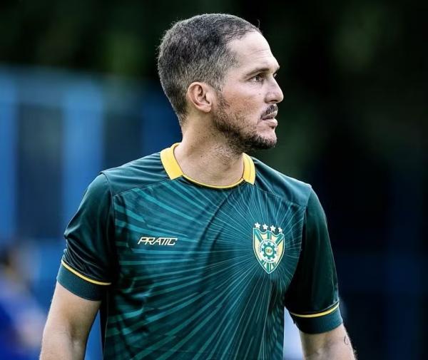 Felipe Sousa, t&eacute;cnico do Picos (Imagem:Weslley Douglas)