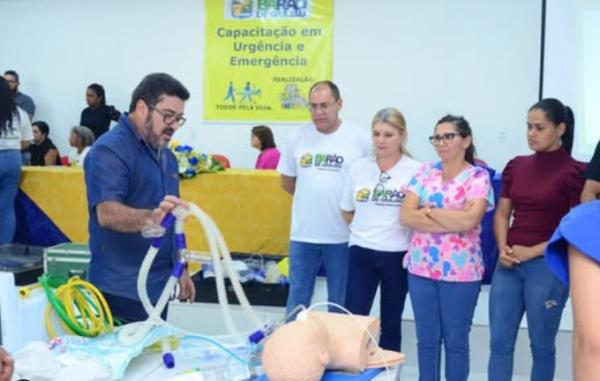 Barão de Grajaú recebe capacitação em Urgência e Emergência para profissionais da saúde