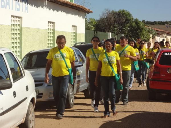 Cristãos da Igreja Batista realiza projeto 'Jesus Transforma' em Barão de Grajaú.(Imagem:FlorianoNews)