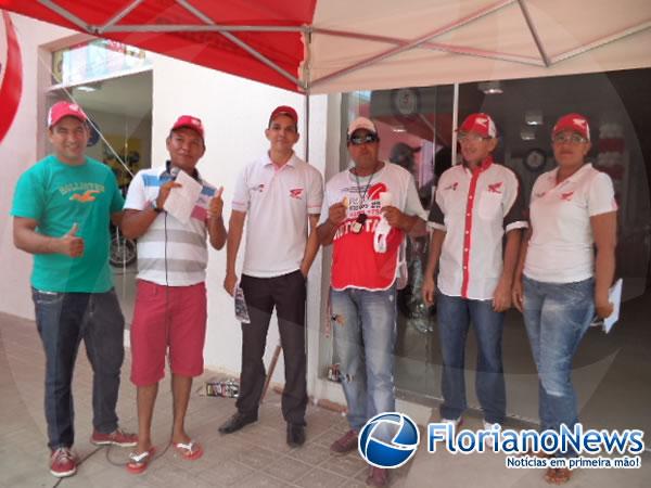 Cajueiro Motos inaugura nova concession&aacute;ria em &Aacute;gua Branca.(Imagem:FlorianoNews)