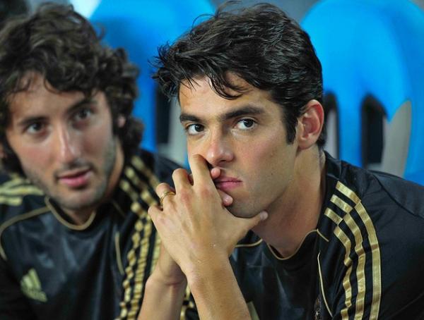 Kak&aacute; est&aacute; com o Real Madrid na China durante a pr&eacute;-temporada.(Imagem:Ag&ecirc;ncia EFE)