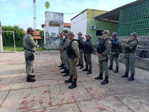 Teste de Aptidão Física no Polo do 3º BPM de Floriano avalia condicionamento de oficiais