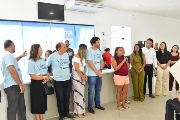  Poder Legislativo participa da implanta&ccedil;&atilde;o de novo servi&ccedil;o de sa&uacute;de na Policl&iacute;nica. (Imagem:CMF)