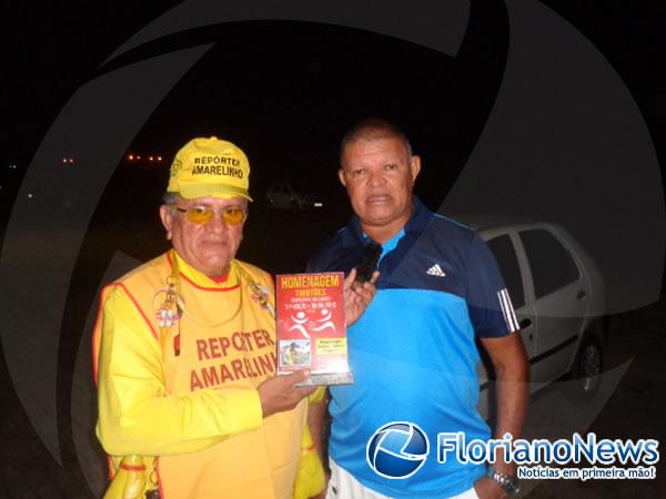 Campeonato baronense de futebol homenageia Rep&oacute;rter Amarelinho.(Imagem:FlorianoNews)