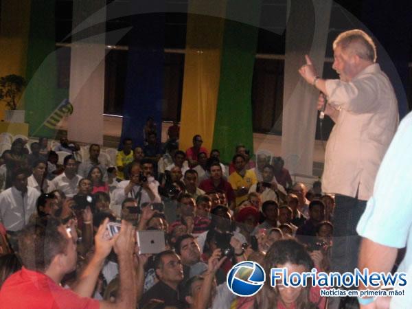 Lula vem ao Piauí para lançamento de pré-candidatura de Elmano Férrer.(Imagem:FlorianoNews)