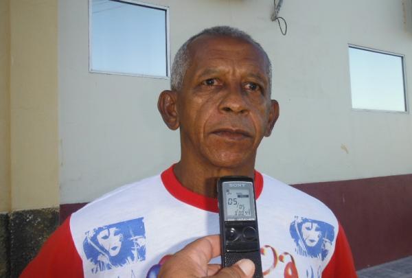 Luiz Gonzaga, Presidente do Sindicato dos Urbanit&aacute;rios em Floriano.(Imagem:FlorianoNews)