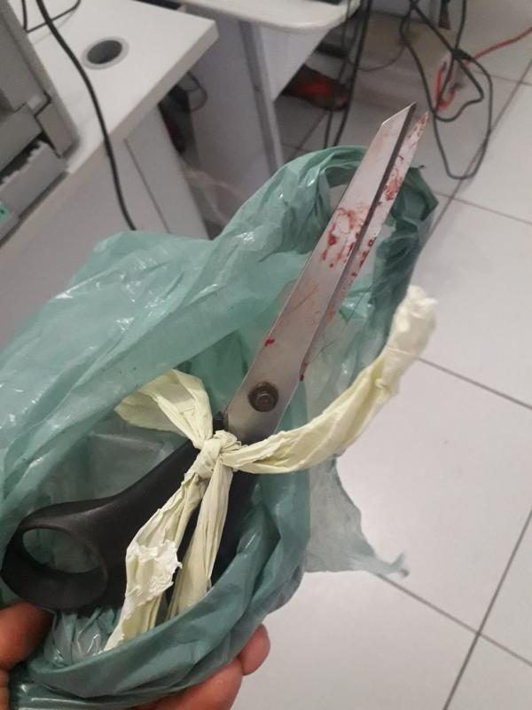 Homem &eacute; preso suspeito de tentar matar esposa com golpes de tesoura, em Hugo Napole&atilde;o, no Piau&iacute; (Imagem:Divulga&ccedil;&atilde;o)