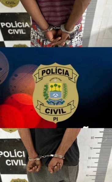 Operação da DEPATRI resulta na prisão de dois indivíduos em Floriano por crimes contra o patrimônio