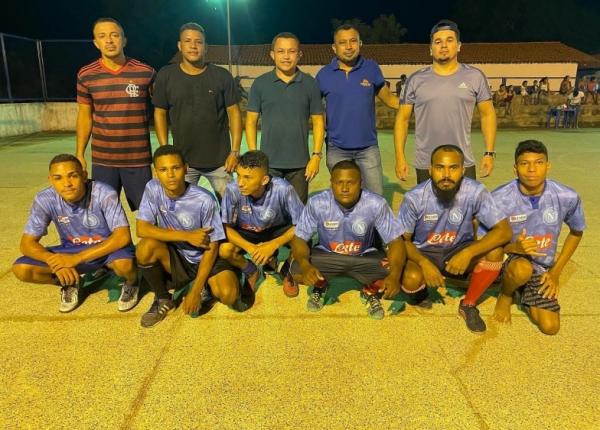 Cultura participa da abertura do 1° campeonato de futsal masculino do Tabuleiro do Mato.(Imagem:Secom)