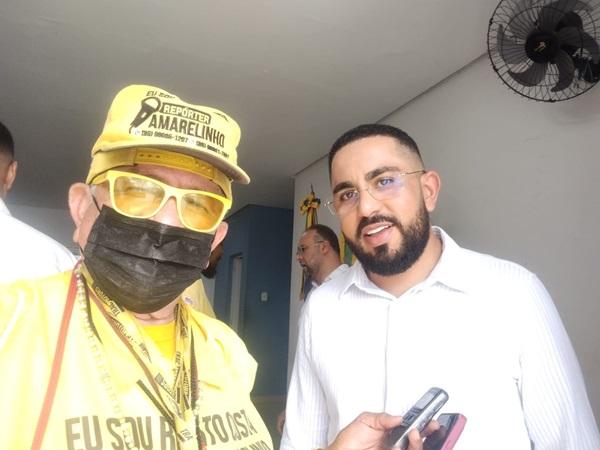 Secret&aacute;rio de comunica&ccedil;&atilde;o, Douglas Cipriano(Imagem:Floriano News)