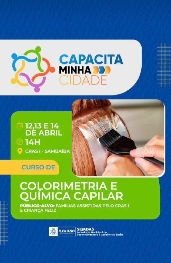 Prefeitura de Floriano oferece curso gratuito através do programa "Capacita Minha Cidade"