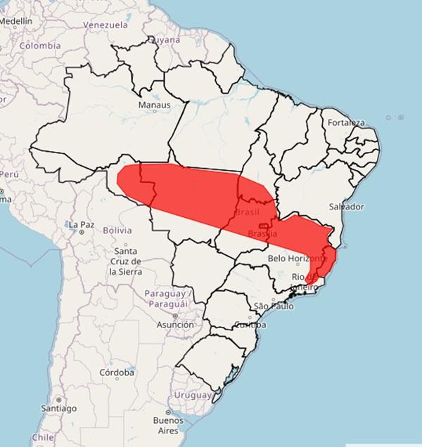 Onda de Calor(Imagem:Reprodu&ccedil;&atilde;o INMET)