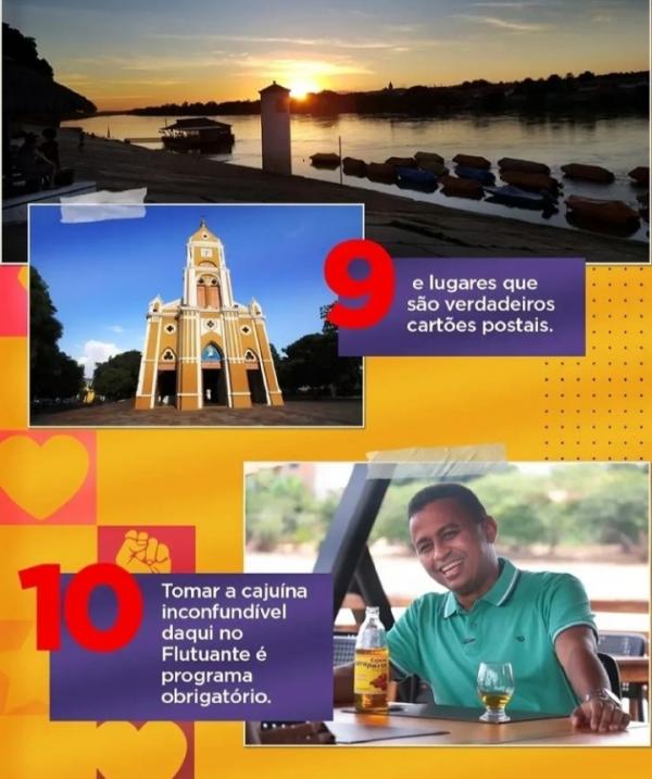 Deputado Francisco Costa parabeniza Floriano pelos seus 125 anos(Imagem:Reprodu&ccedil;&atilde;o)