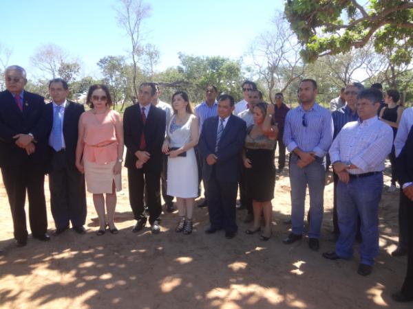 Realizado lan&ccedil;amento da Pedra Fundamental do Floriano Shopping.(Imagem:FlorianoNews)