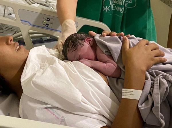 Lucka Ghael é o primeiro bebê a nascer na Nova Maternidade Dona Evangelina Rosa