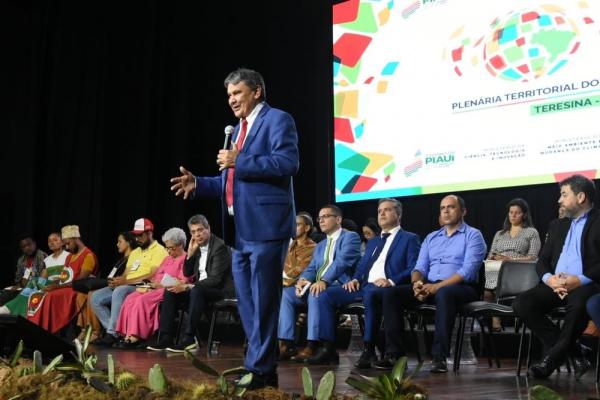Wellington Dias, ministro do Desenvolvimento e Assist&ecirc;ncia Social, Fam&iacute;lia e Combate &agrave; Fome. (Imagem:Francisco Leal)