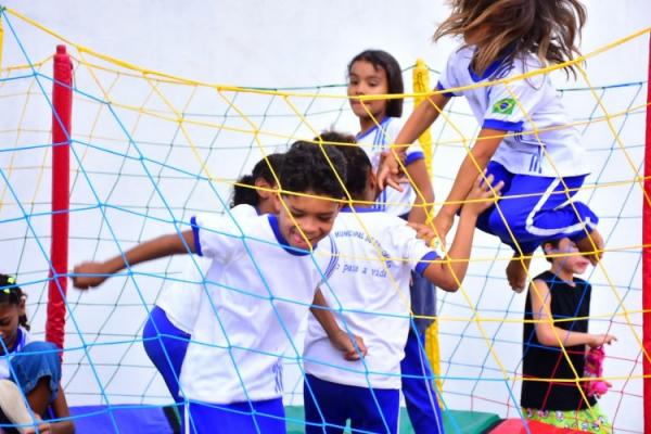 Assist&ecirc;ncia Social de Floriano comemora o Dia das Crian&ccedil;as com festas na sede e no campo(Imagem:Secom)