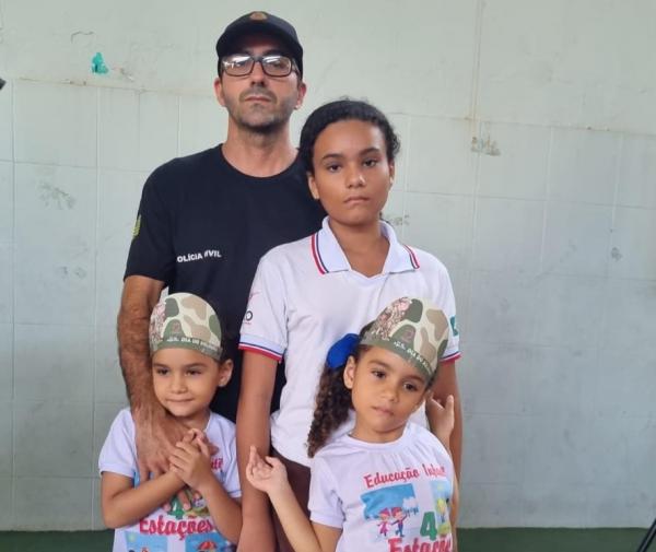 Escola Pequeno Pr&iacute;ncipe em Floriano celebra o Dia do Soldado com evento especial.(Imagem:Reprodu&ccedil;&atilde;o/Instagram)
