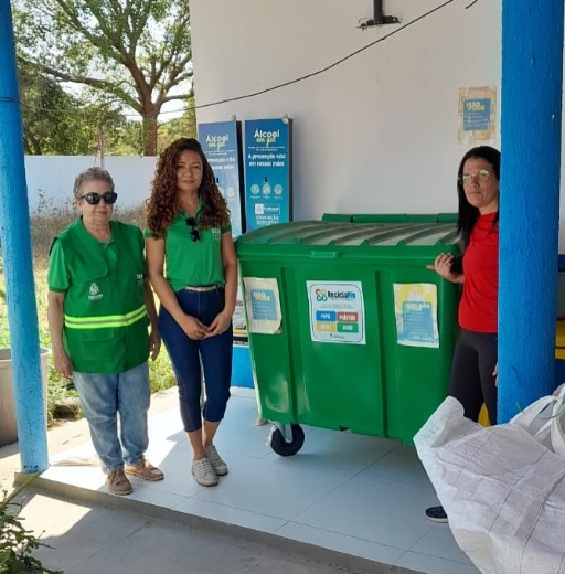 Projeto Escola Seletiva realiza 7º recolhimento de recicláveis em Floriano