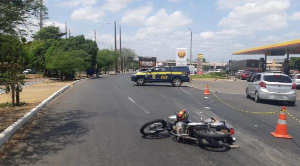 Motociclista morre atropelado por caminhão na BR-316, na Zona Sul de Teresina
