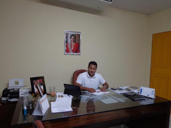 Gleydson Resende, Prefeito de Bar&atilde;o de Graja&uacute;-Ma.(Imagem:FlorianoNews)