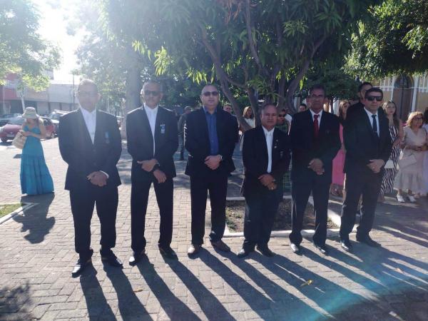 Floriano celebra 126 anos de emancipa&ccedil;&atilde;o pol&iacute;tica com hasteamento das bandeiras e missa em a&ccedil;&atilde;o de gra&ccedil;as(Imagem:FlorianoNews)