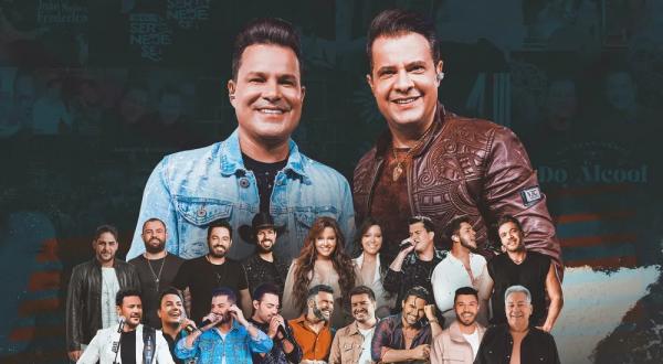 João Neto & Frederico festejam herança de Marília Mendonça na gravação do show "25 anos" em São Paul