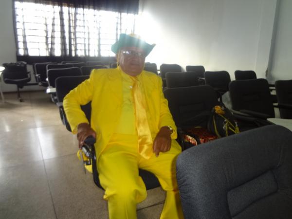 Rep&oacute;rter Amarelinho(Imagem:FlorianoNews)