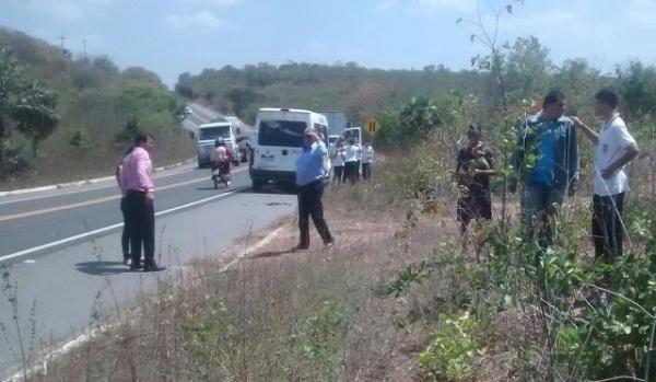 Ciclista de 16 anos é atropelado e morre na BR-343 em Buriti dos Lopes