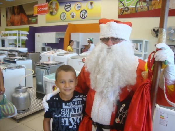 Momento Papai Noel(Imagem:reda&ccedil;&atilde;o)
