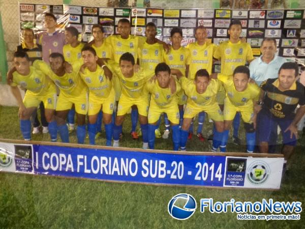 Tiradentes, vice- campe&atilde;o.(Imagem:FlorianoNews)